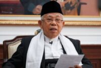 Wakil Presiden RI Ma’ruf Amin. (Dok. Setneg.go.id)