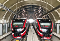 Proyek LRT Jabodebek. (Dok. Djka.dephub.go.id) 