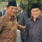 Ketua Umum Partai Gerindra Prabowo Subianto bersama Menteri BUMN Erick Thohir. (Facbook.com/@Erick Thohir)
