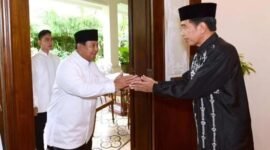 Menteri Pertahanan Prabowo Subianto bersama Presiden Jokowi. (Instagram.com/@prabowo)