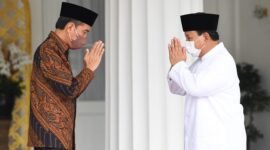 Presiden Jokowi dengan Menteri Pertahanan Prabowo Subianto. (Dok. Setkab.go.id)
