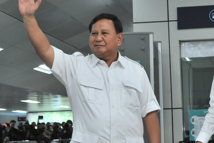 Menteri Pertahanan RI, Prabowo Subianto. (Facbook.com/@Prabowo Subianto)