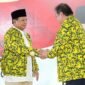 Ketua Umum Partai Gerindra Prabowo Subianto bersama Ketua Umum Golkar Airlangga Hartarto. (Dok. Tim Media Prabowo Subianto)