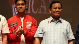 Capres Koalisi Indonesia Maju Prabowo Subianto menghadiri deklarasi Partai Solidaritas Indonesia (PSI) untuk dukungannya pada Pilpres 2024 mendatang. (Dok. TIm Media Prabowo Subianto)
