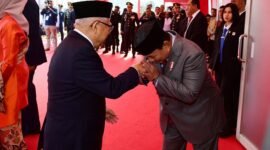 Acara perayaan HUT ke-78 TNI di Silang Monas, Jakarta Pusat, Kamis, 5 Oktober 2023. (Dok. Tim Media Prabowo Subianto)
