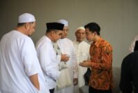 Sekjen Partai Gerindra Ahmad Muzani bersilaturahmi dengan Walikota Solo Gibran Rakabuming Raka. (Dok. Tim Media Prabowo Subianto)