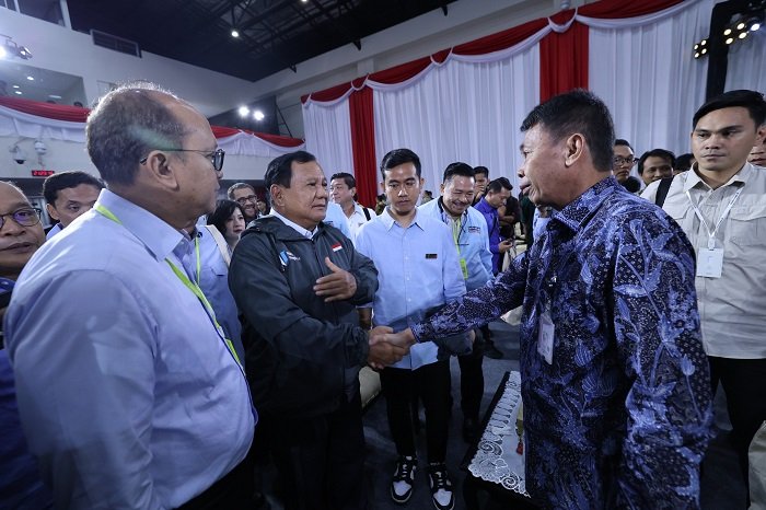 Acara Paku Integritas Capres-Cawapres dan KPK, di Gedung Komisi Pemberantasan Korupsi, Jakarta. (Dok. TKN Prabowo - Gibran)  