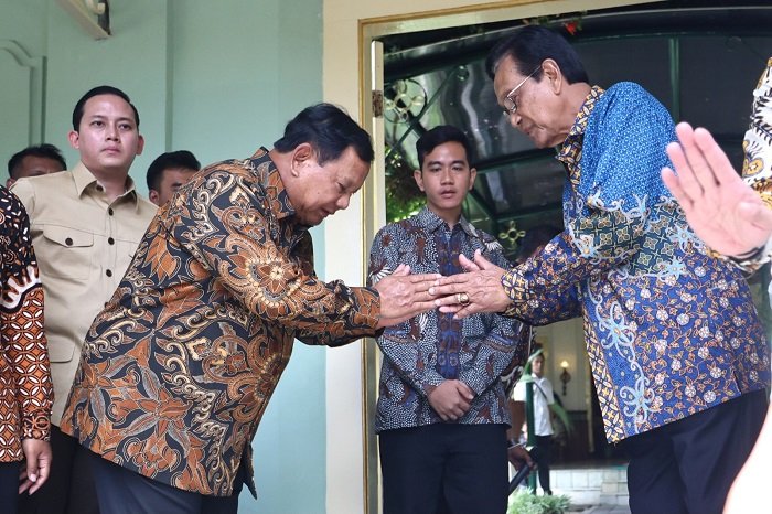 Kedatangan paslon nomor urut 2 Prabowo Subianto dan Gibran Rakabuming Raka di Yogyakarta.  (Dok. TKN Prabowo - Gibran)