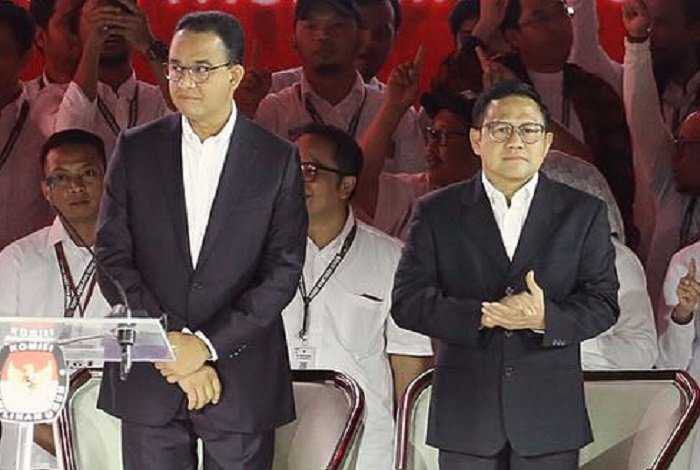 Pasangan Capres - Cawapres, Anies Baswedan-Muhaimin Iskandar (AMIN). (Facebook.com/@Anies Baswedan)