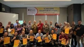 Foto : Pelatihan Auditor Sistem Manajemen Mutu (SMM) untuk Lembaga Sertifikasi Profesi (LSP) angkatan 1 dan 2 Senin, 24 Juni 2024, hingga Kamis, 27 Juni 2024, bertempat di Hotel Mercure Gatot Subroto, Jakarta. (Doc.Ist)