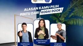 KODAI DOOR sebuah inovasi terdepan dari PT Graha Sentra Artha, kembali hadir di ajang bergengsi Indo Build Tech 2024 di Hall 5 Booth 5-B-7 berlangsung dari tanggal 12 hingga 16 Juni 2024 di ICE BSD. (10/6/24)