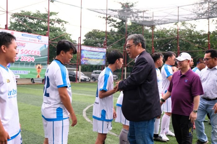 Foto : Final Tournament Mini Soccer PROPAMI CUP V 2024 yang diselenggarakan di lapangan Triboon, Jakarta, pada 6 Juli 2024, telah mencapai puncaknya (6/7/24). (Doc.Ist)