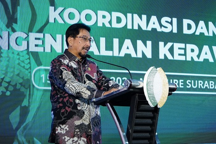 Acara Koordinasi dan Evaluasi Pengendalian Kerawanan Pangan Tahun 2024, di Hotel Mercure Surabaya Grand Mirama. (Dok. Dok. Bapanas)  