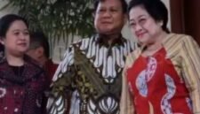 Prabowo Subianto bersama Megawati Soekarnoputri. (Instagram.com/@ahmadmuzani2)